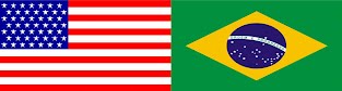 American Brasillian flag